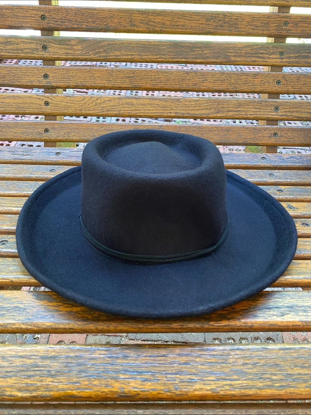 Universal Thread black wool brim hat